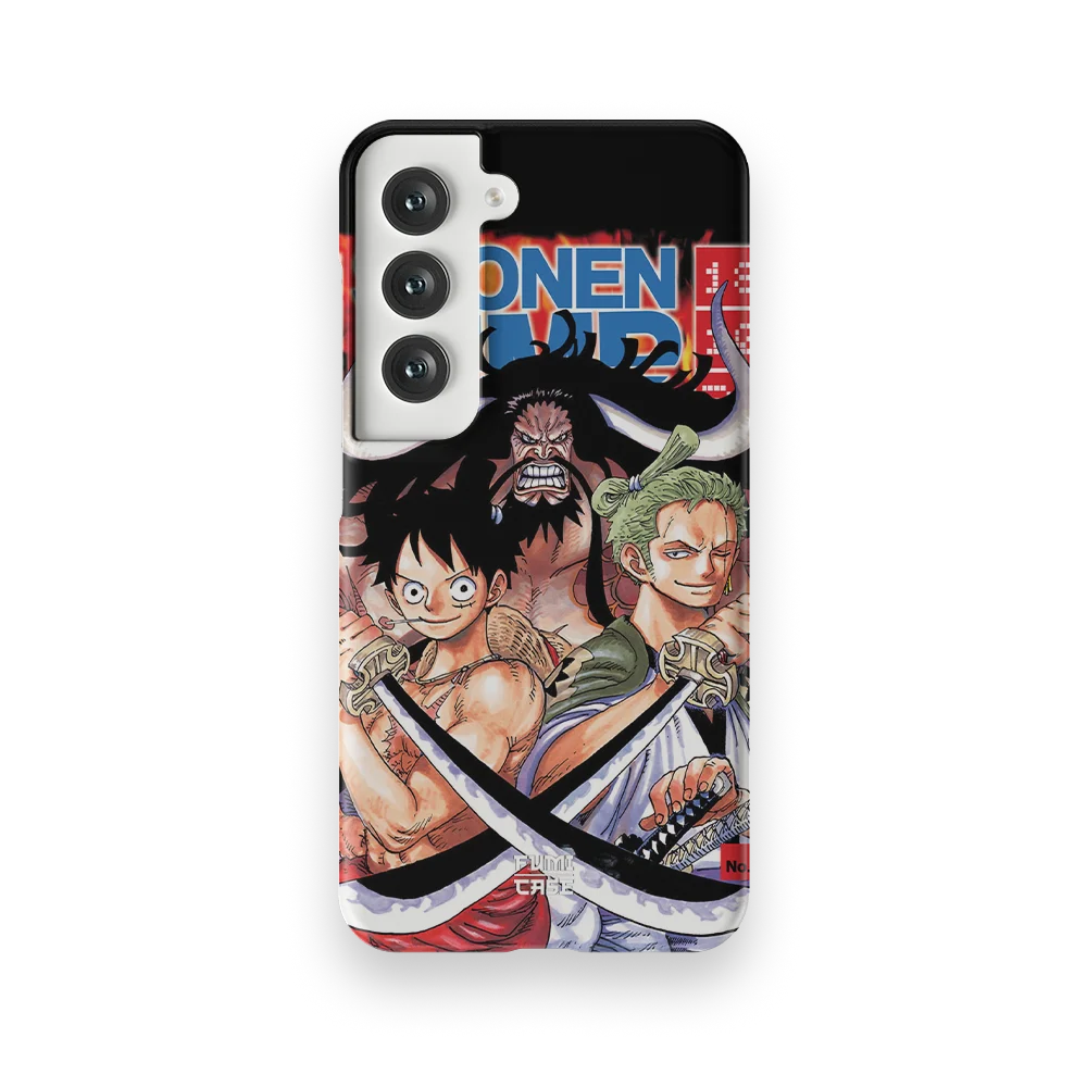luffy x zoro x kaido slim galaxy s23 luffy x zoro x kaido slim galaxy s23