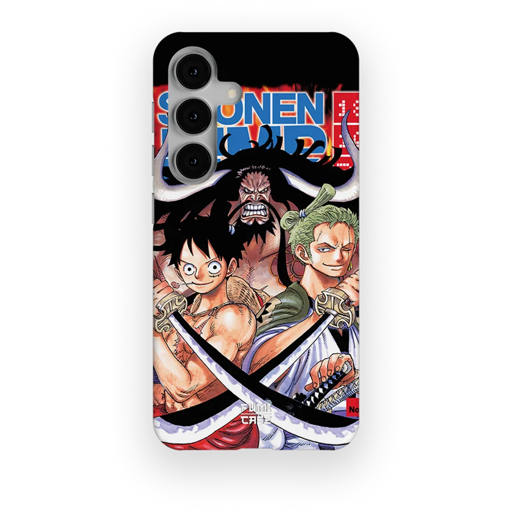 luffy x zoro x kaido slim galaxy s24 luffy x zoro x kaido slim galaxy s24