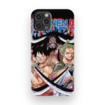 luffy x zoro x kaido slim iphone 17 pro max