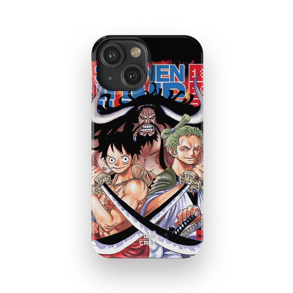 luffy x zoro x kaido slim iphone 13 mini luffy x zoro x kaido slim iphone 13 mini
