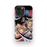 luffy x zoro x kaido slim iphone 17 pro max
