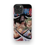 luffy x zoro x kaido slim iphone 17 pro max