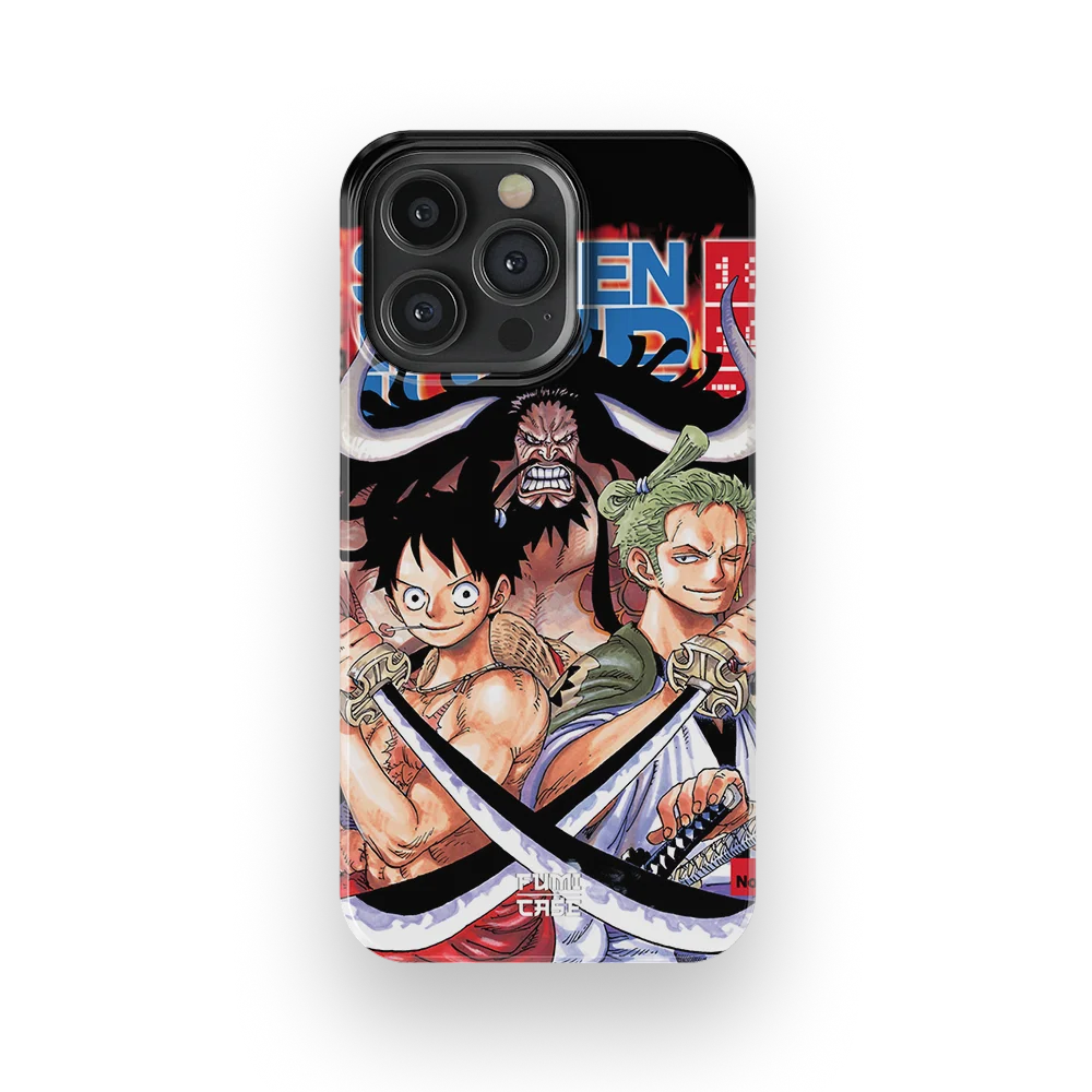 luffy x zoro x kaido slim iphone 13 pro luffy x zoro x kaido slim iphone 13 pro