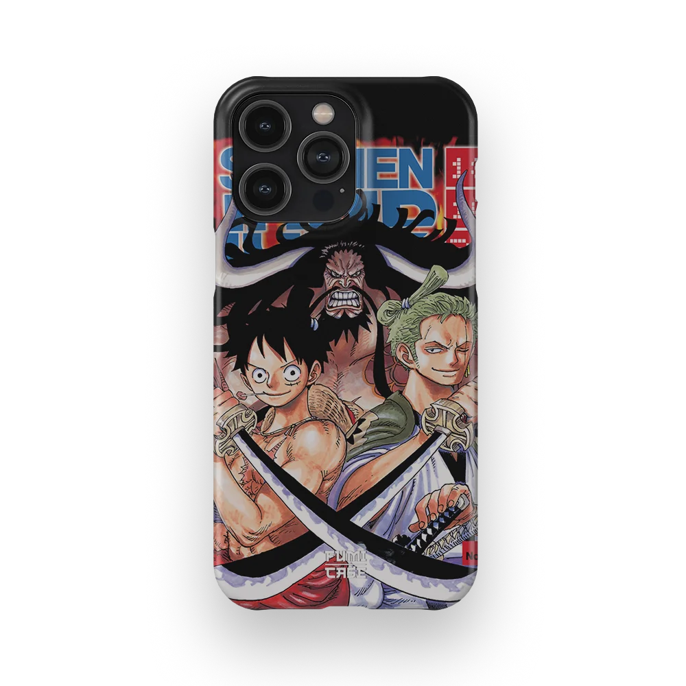 luffy x zoro x kaido slim iphone 14 pro max luffy x zoro x kaido slim iphone 14 pro max