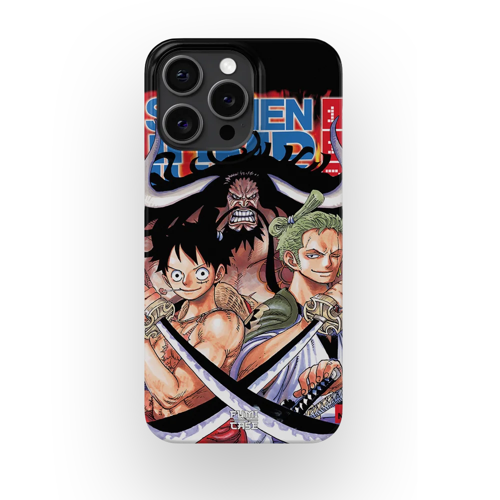 luffy x zoro x kaido slim iphone 15 pro max luffy x zoro x kaido slim iphone 15 pro max