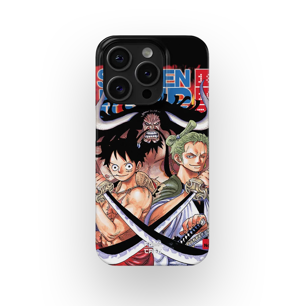luffy x zoro x kaido slim iphone 15 pro luffy x zoro x kaido slim iphone 15 pro