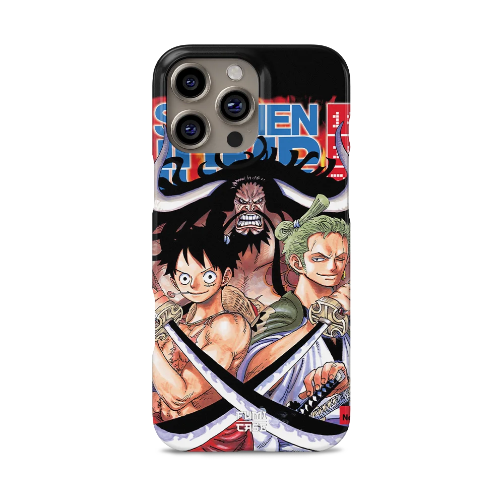 luffy x zoro x kaido slim iphone 16 pro max luffy x zoro x kaido slim iphone 16 pro max