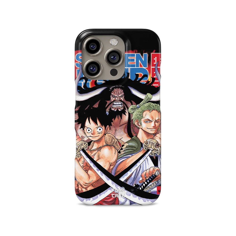 luffy x zoro x kaido slim iphone 16 pro luffy x zoro x kaido slim iphone 16 pro