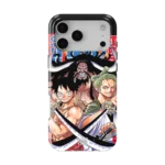 luffy x zoro x kaido slim iphone 17 pro max
