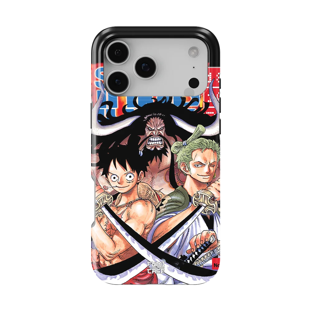 luffy x zoro x kaido slim iphone 17 pro max luffy x zoro x kaido slim iphone 17 pro max