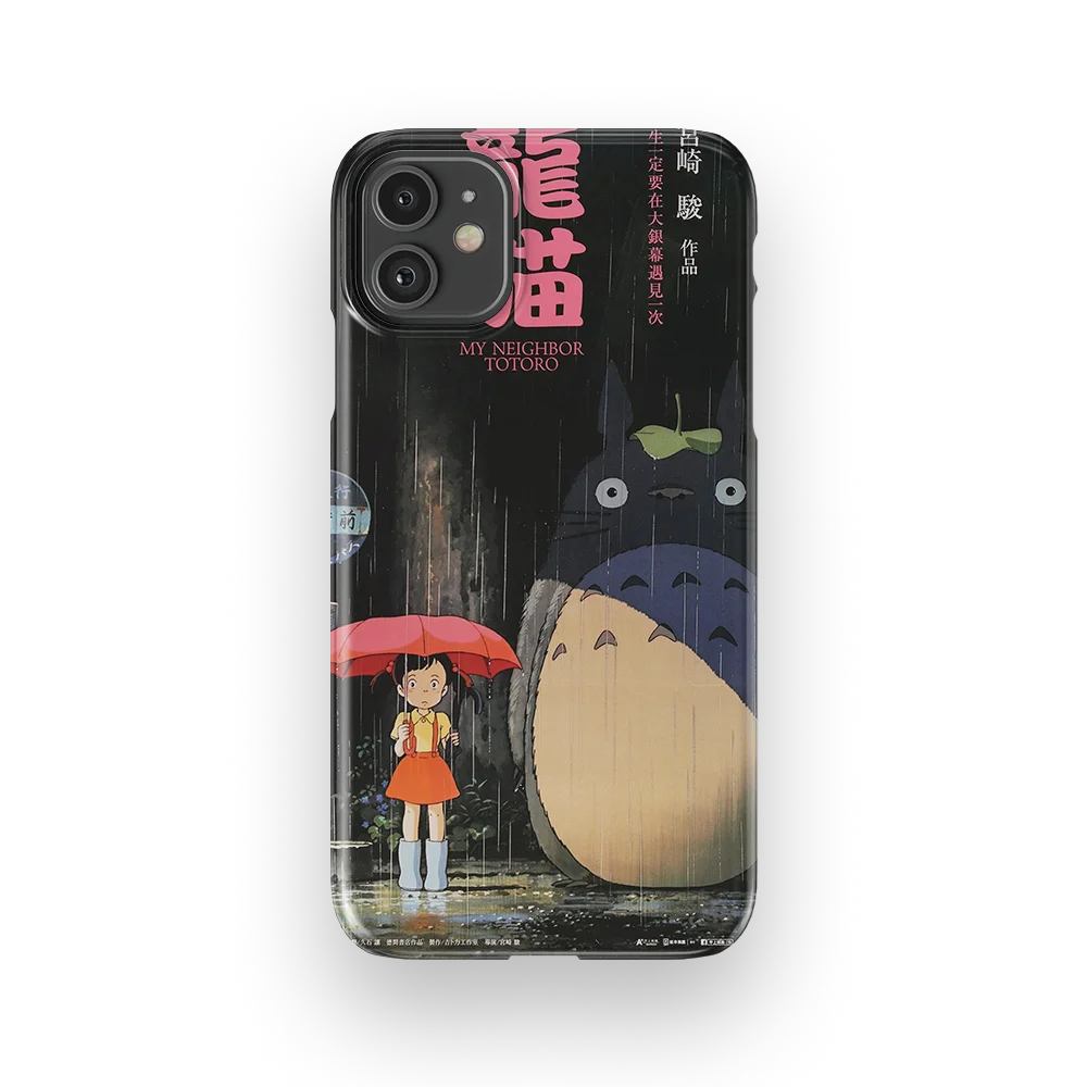 my neighbor totoro vintage poster slim iphone 11 my neighbor totoro vintage poster slim iphone 11
