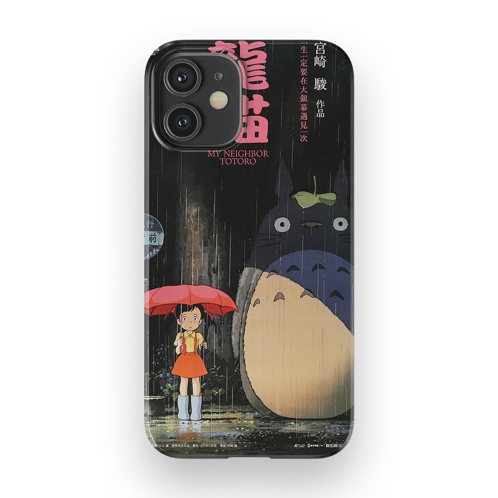 my neighbor totoro vintage poster slim iphone 12 mini my neighbor totoro vintage poster slim iphone 12 mini