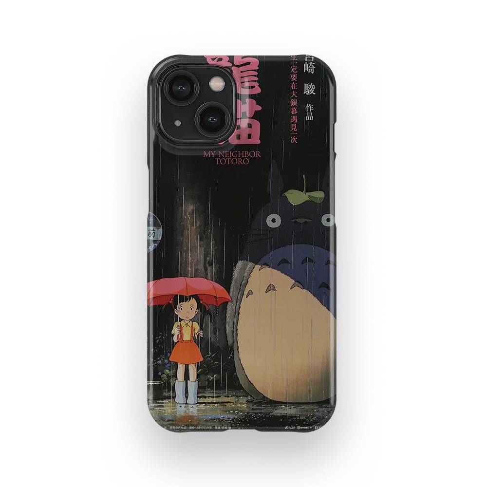 my neighbor totoro vintage poster slim iphone 14 my neighbor totoro vintage poster slim iphone 14