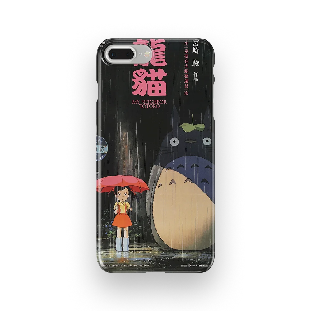 my neighbor totoro vintage poster slim iphone 8 plus my neighbor totoro vintage poster slim iphone 8 plus