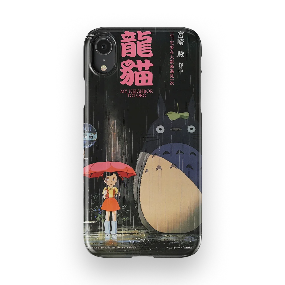 my neighbor totoro vintage poster slim iphone xr my neighbor totoro vintage poster slim iphone xr