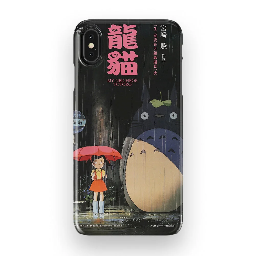 my neighbor totoro vintage poster slim iphone xs max my neighbor totoro vintage poster slim iphone xs max