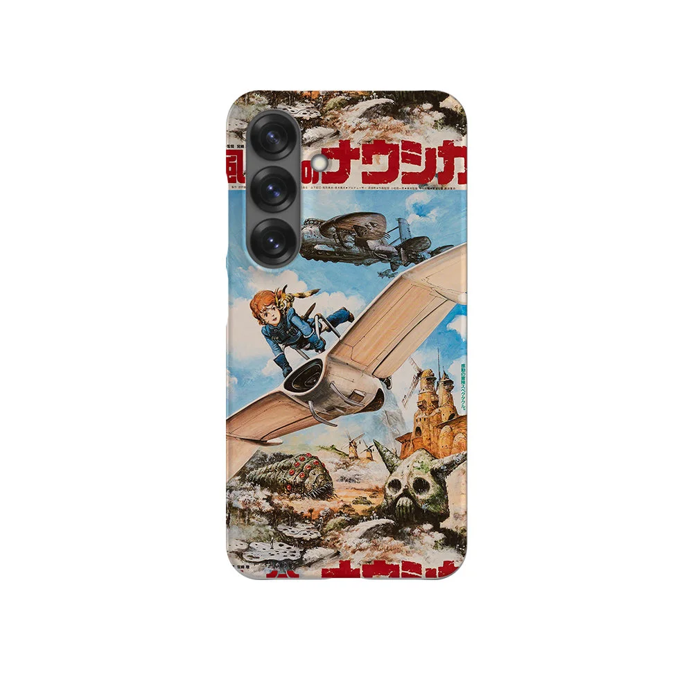 nausicaa of the valley of the wind vintage poster ii slim galaxy s25 nausicaa of the valley of the wind vintage poster ii slim galaxy s25