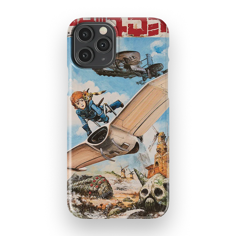 nausicaa of the valley of the wind vintage poster ii slim iphone 11 pro nausicaa of the valley of the wind vintage poster ii slim iphone 11 pro