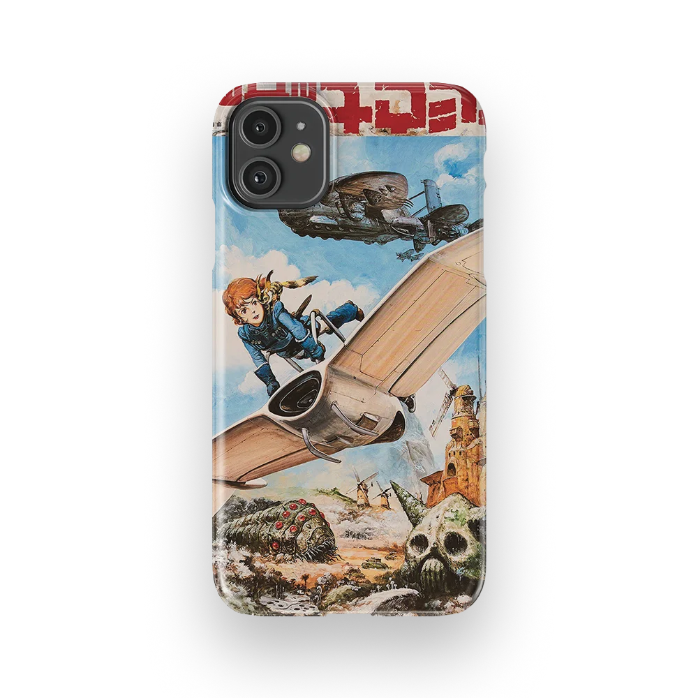 nausicaa of the valley of the wind vintage poster ii slim iphone 11 nausicaa of the valley of the wind vintage poster ii slim iphone 11