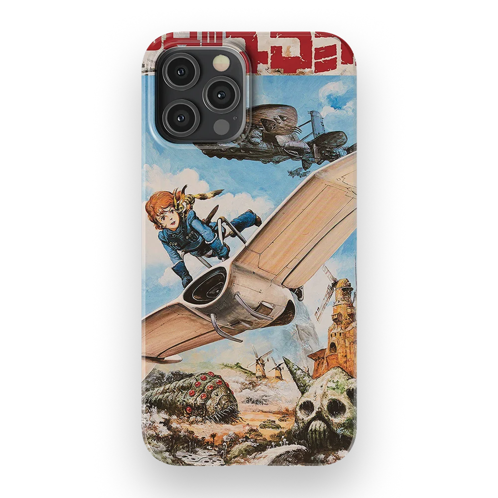 nausicaa of the valley of the wind vintage poster ii slim iphone 12 pro max nausicaa of the valley of the wind vintage poster ii slim iphone 12 pro max