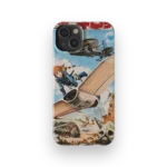 nausicaa of the valley of the wind vintage poster ii slim iphone 17 pro max