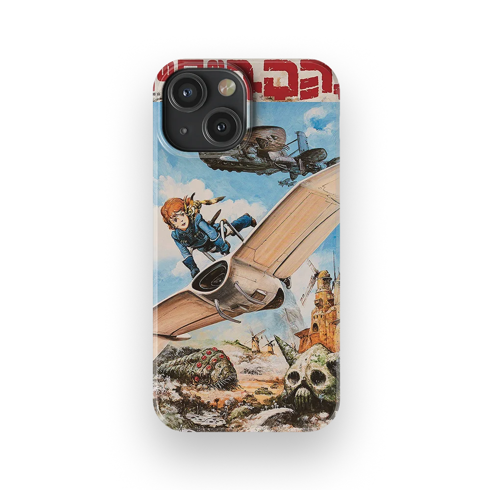 nausicaa of the valley of the wind vintage poster ii slim iphone 13 mini nausicaa of the valley of the wind vintage poster ii slim iphone 13 mini