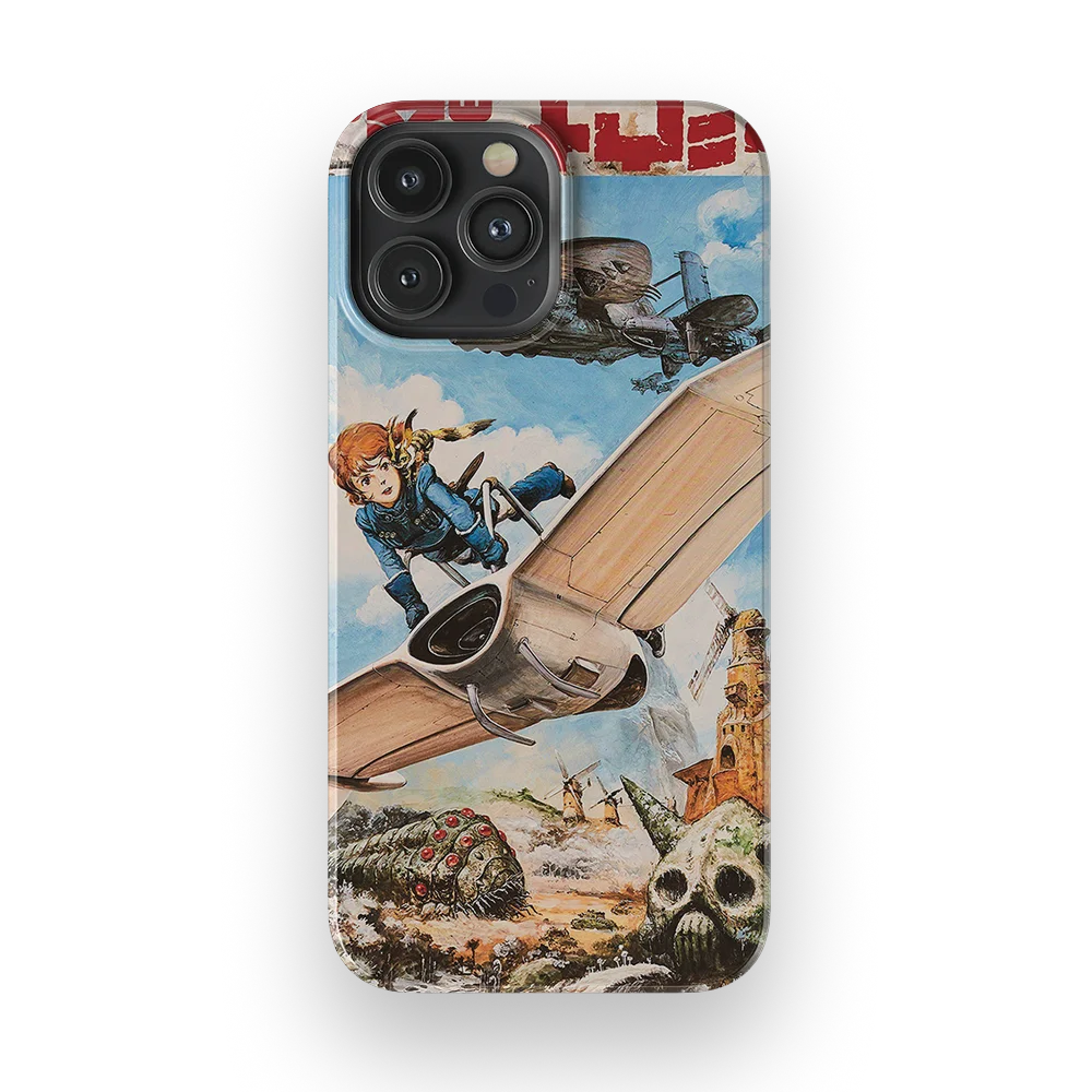 nausicaa of the valley of the wind vintage poster ii slim iphone 13 pro max nausicaa of the valley of the wind vintage poster ii slim iphone 13 pro max