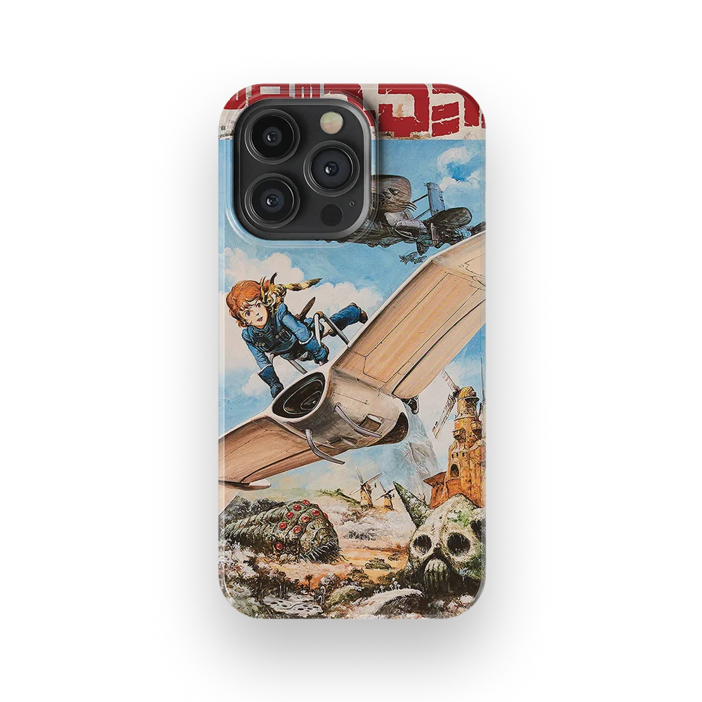 nausicaa of the valley of the wind vintage poster ii slim iphone 13 pro nausicaa of the valley of the wind vintage poster ii slim iphone 13 pro