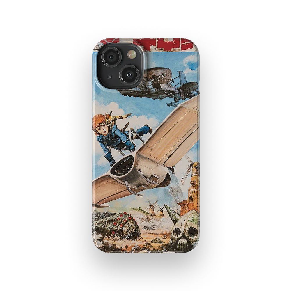 nausicaa of the valley of the wind vintage poster ii slim iphone 13 nausicaa of the valley of the wind vintage poster ii slim iphone 13