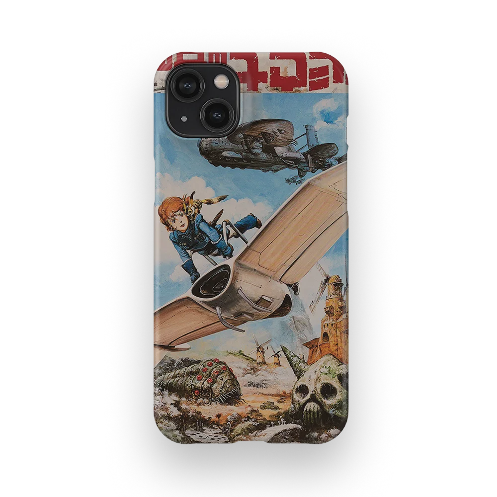 nausicaa of the valley of the wind vintage poster ii slim iphone 14 plus nausicaa of the valley of the wind vintage poster ii slim iphone 14 plus