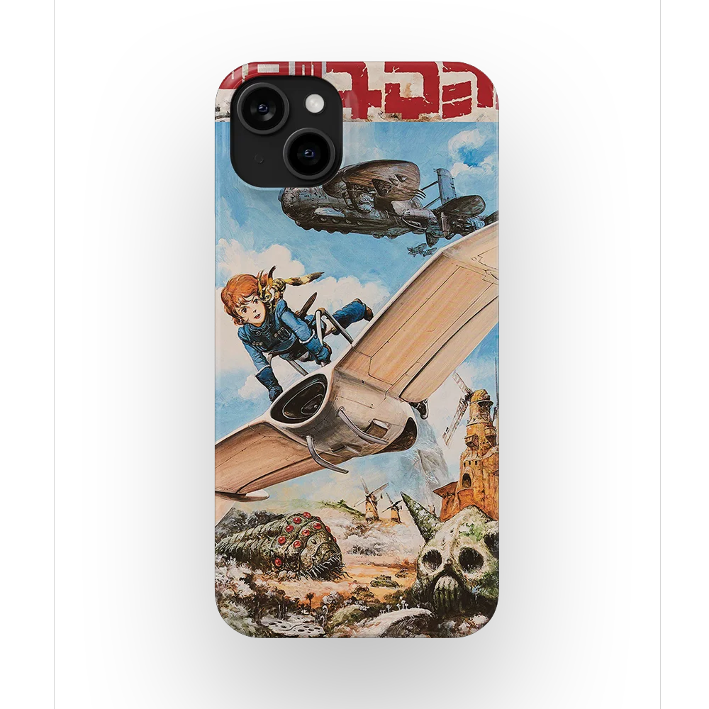 nausicaa of the valley of the wind vintage poster ii slim iphone 15 plus nausicaa of the valley of the wind vintage poster ii slim iphone 15 plus