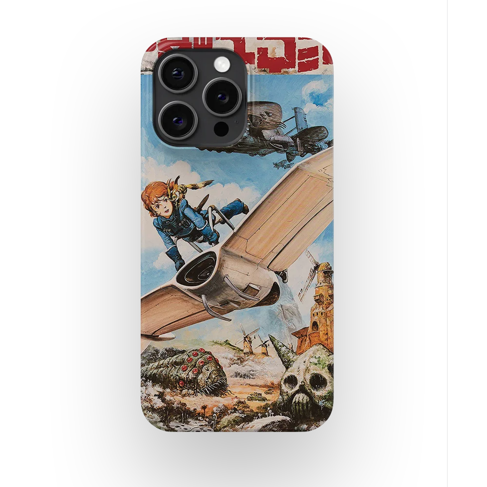 nausicaa of the valley of the wind vintage poster ii slim iphone 15 pro max nausicaa of the valley of the wind vintage poster ii slim iphone 15 pro max