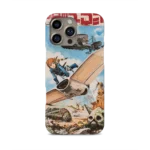 nausicaa of the valley of the wind vintage poster ii slim iphone 17 pro max