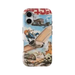 nausicaa of the valley of the wind vintage poster ii slim iphone 17 pro max