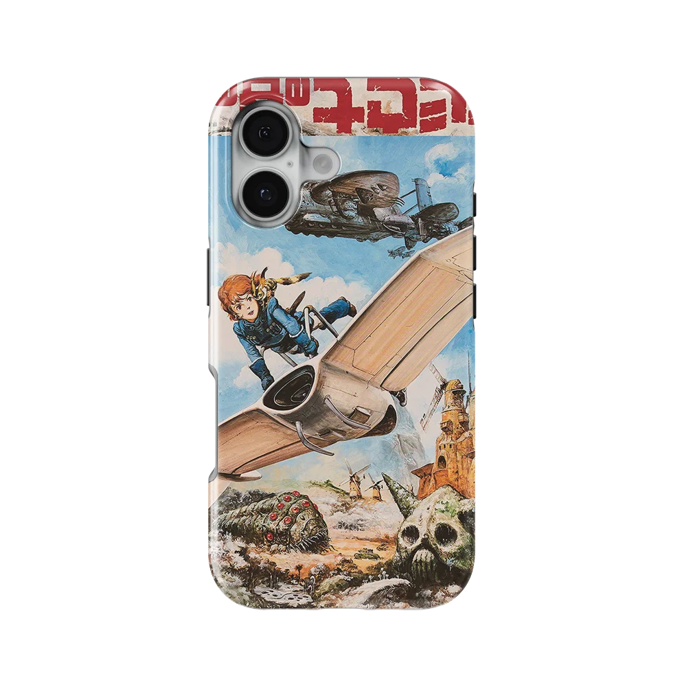 nausicaa of the valley of the wind vintage poster ii slim iphone 17 nausicaa of the valley of the wind vintage poster ii slim iphone 17