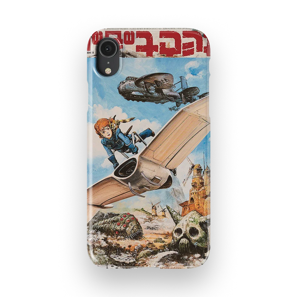 nausicaa of the valley of the wind vintage poster ii slim iphone xr nausicaa of the valley of the wind vintage poster ii slim iphone xr