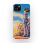 nausicaa of the valley of the wind vintage poster slim iphone 17 pro max