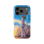 nausicaa of the valley of the wind vintage poster slim iphone 17 pro max
