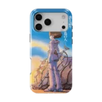 nausicaa of the valley of the wind vintage poster slim iphone 17 pro max