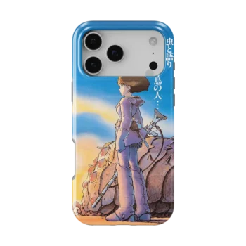 nausicaa of the valley of the wind vintage poster slim iphone 17 pro max