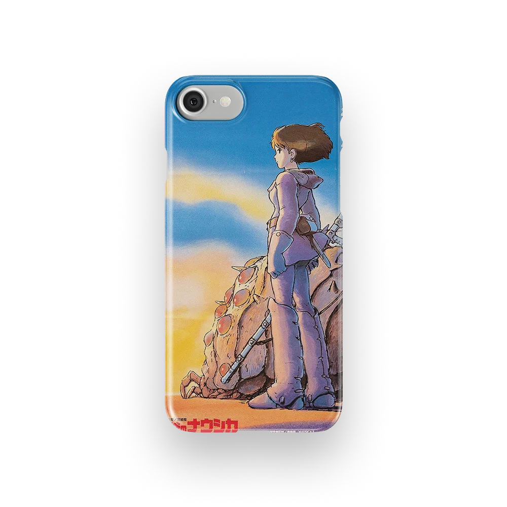 nausicaa of the valley of the wind vintage poster slim iphone 8 nausicaa of the valley of the wind vintage poster slim iphone 8