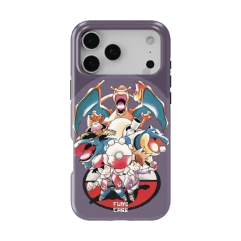 pokemon vintage artwork slim iphone 17 pro max