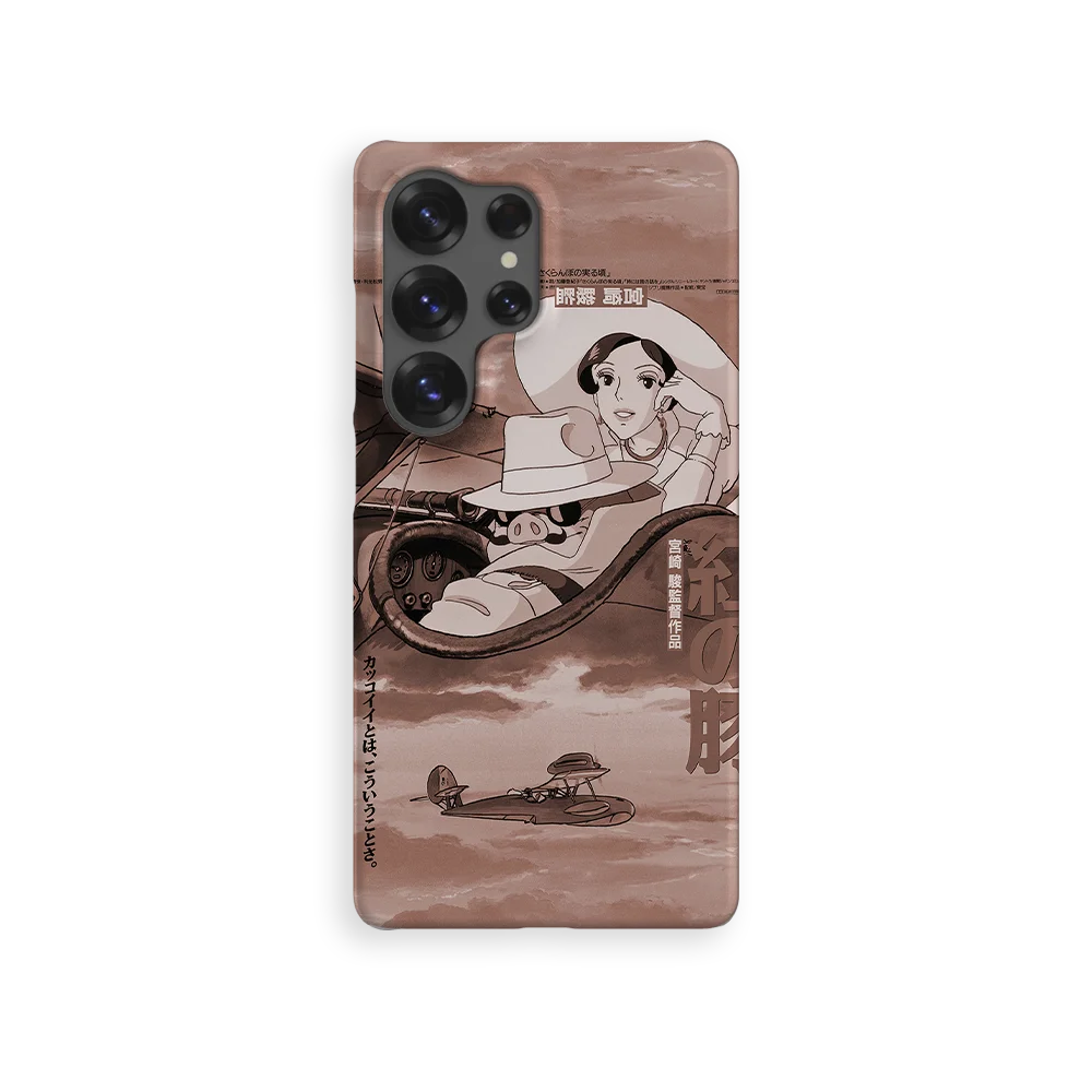 porco rosso vintage poster slim galaxy s25 ultra porco rosso vintage poster slim galaxy s25 ultra