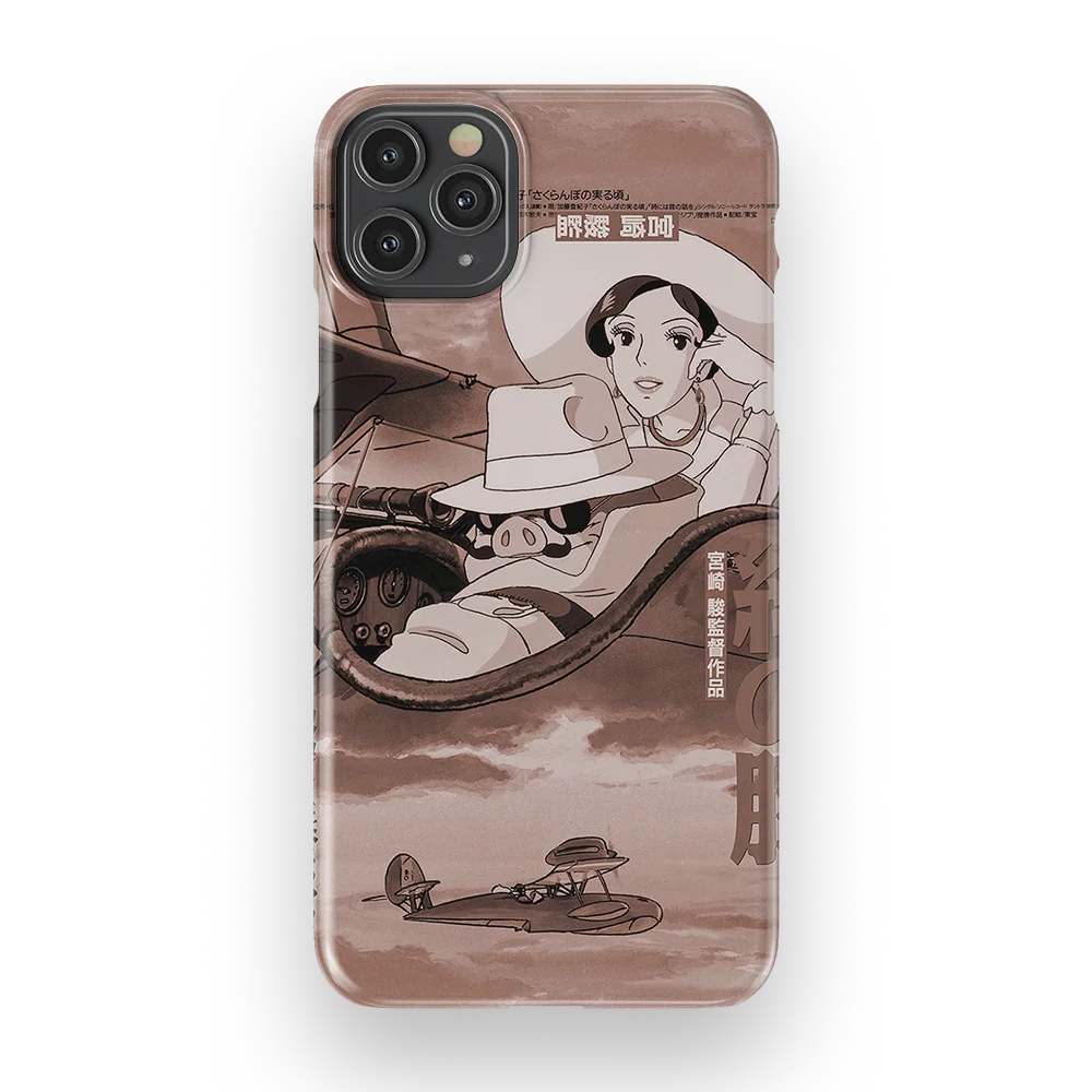 porco rosso vintage poster slim iphone 11 pro max porco rosso vintage poster slim iphone 11 pro max