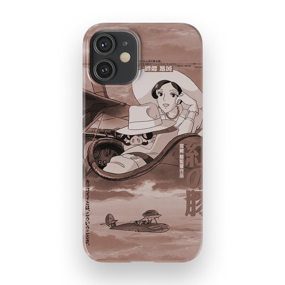 porco rosso vintage poster slim iphone 12 mini porco rosso vintage poster slim iphone 12 mini