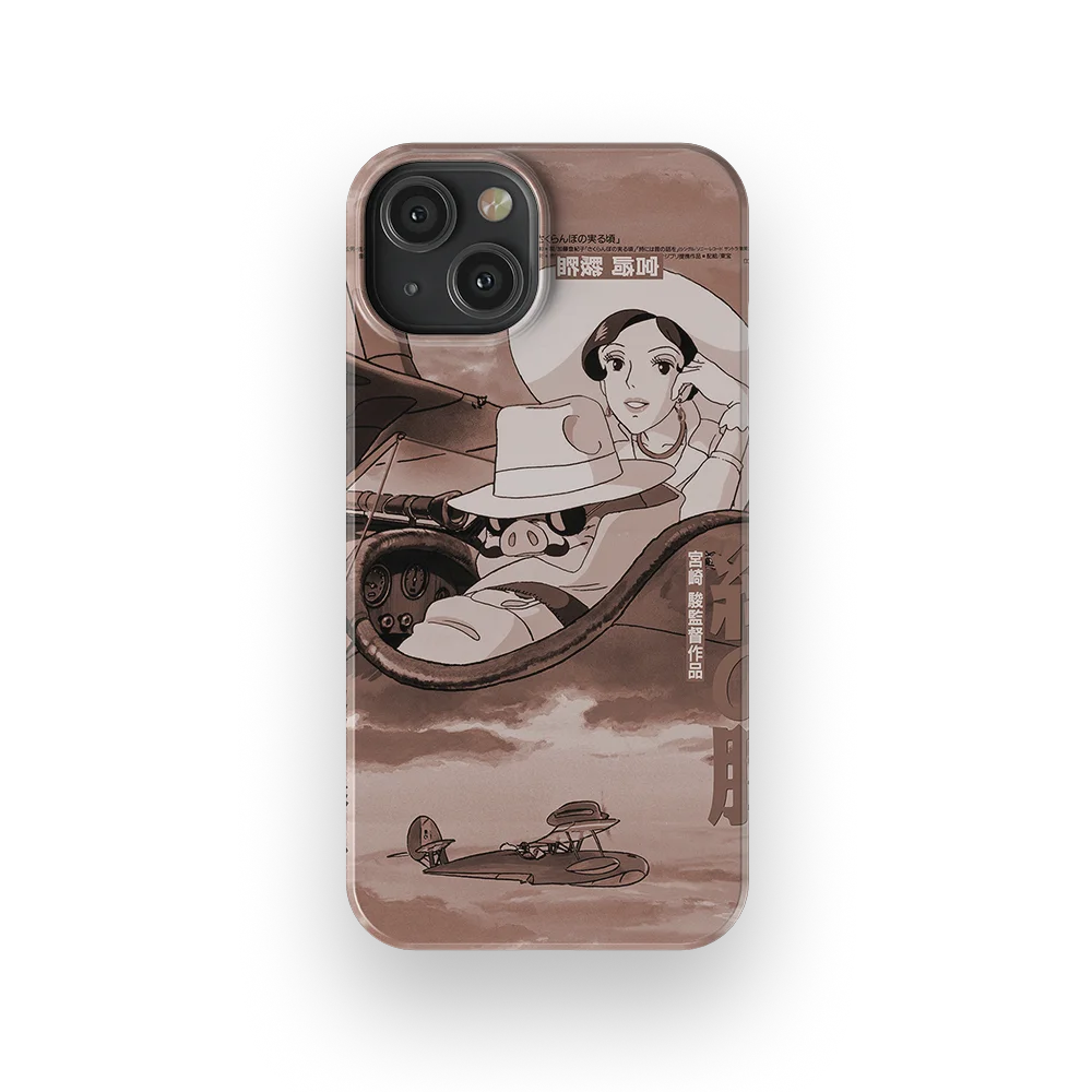 porco rosso vintage poster slim iphone 13 porco rosso vintage poster slim iphone 13