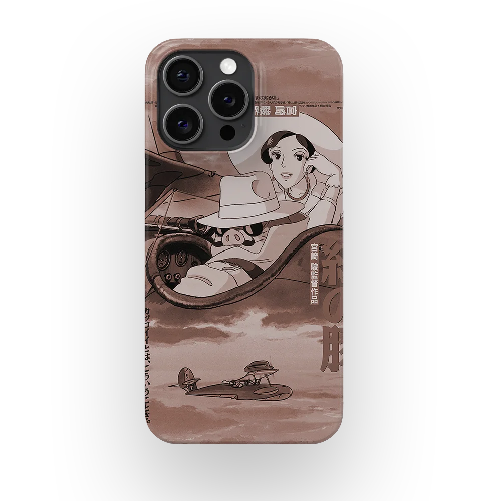 porco rosso vintage poster slim iphone 15 pro max porco rosso vintage poster slim iphone 15 pro max