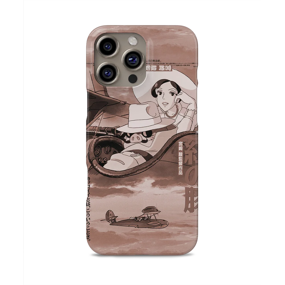 porco rosso vintage poster slim iphone 16 pro max porco rosso vintage poster slim iphone 16 pro max