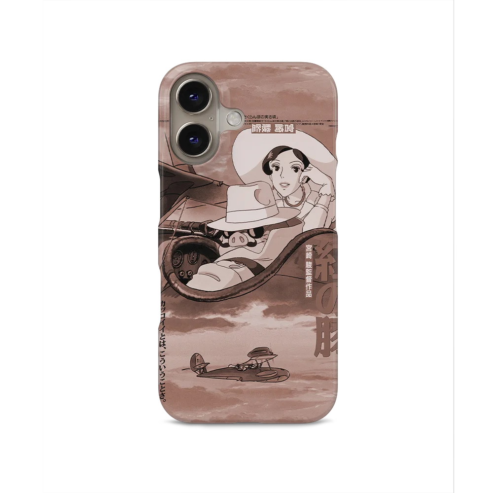 porco rosso vintage poster slim iphone 16 porco rosso vintage poster slim iphone 16