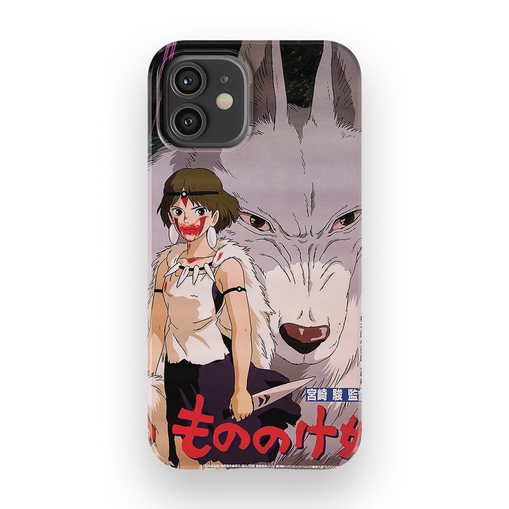 princess mononoke vintage poster i slim iphone 12 princess mononoke vintage poster i slim iphone 12